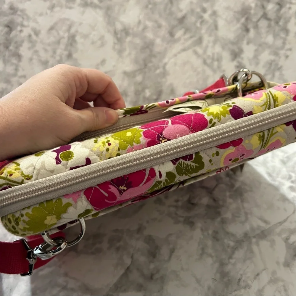 Vera Bradley Make Me Blush Hard Shell Tablet Case 12x8”